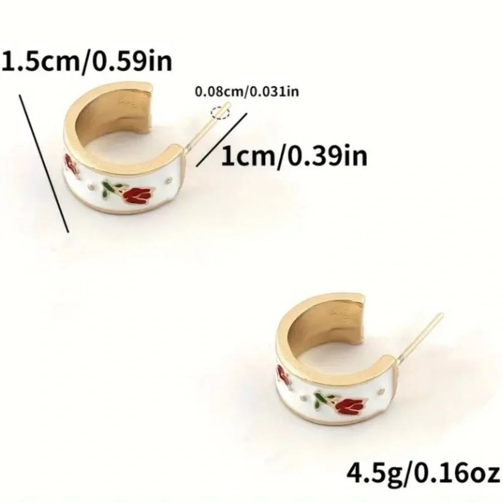 ✨ModCloth Miriam Sweet Tulip Earrings